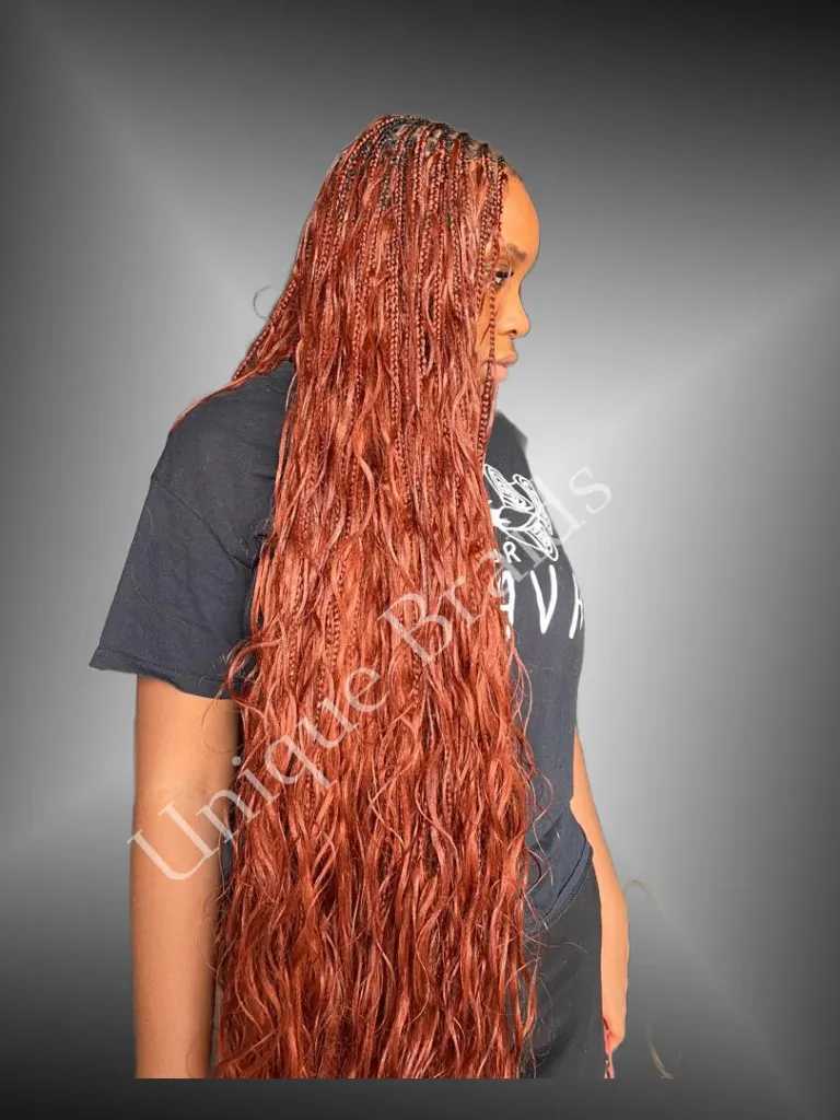 Knotless Boho